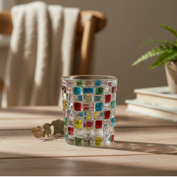 Glass Cups Set 6 Pcs